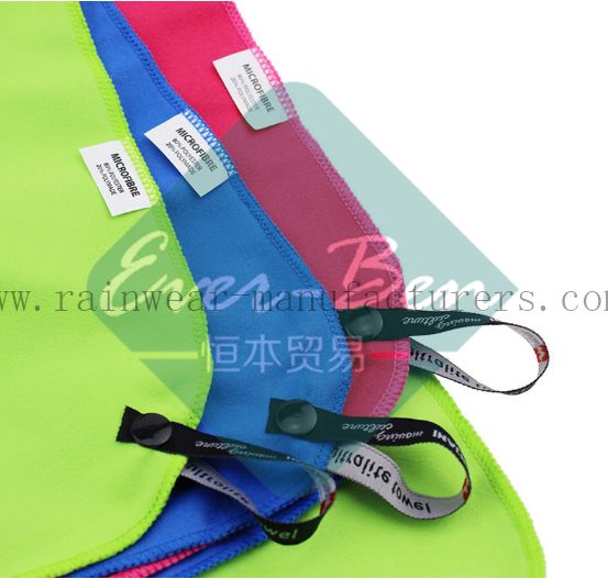 light weight double sided velour extra absorbent eyeglass cleaning cloth supplier-quick dry travel towel